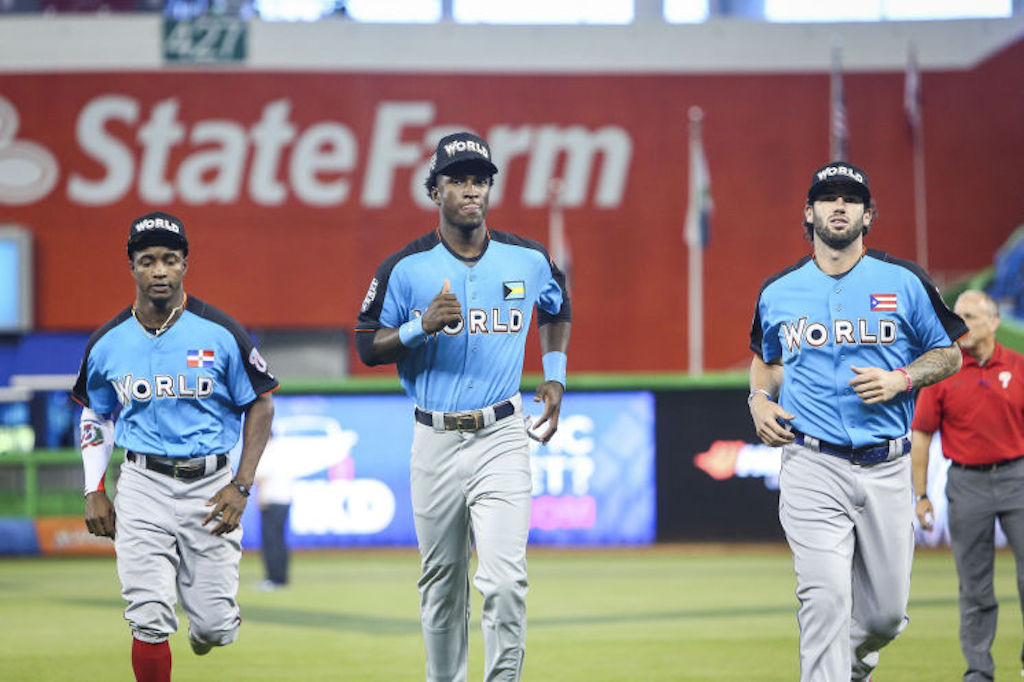 Fox RBIs in MLB Futures Game